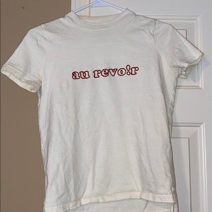madewell au revoir tee